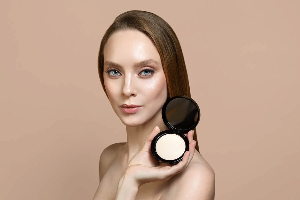 Пудра, скульптор, хайлайтер, косметичка SEXY FACE LIGHT