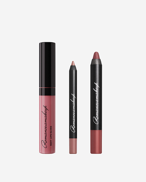 Карандаш для губ, помада, блеск BERRY LIPS